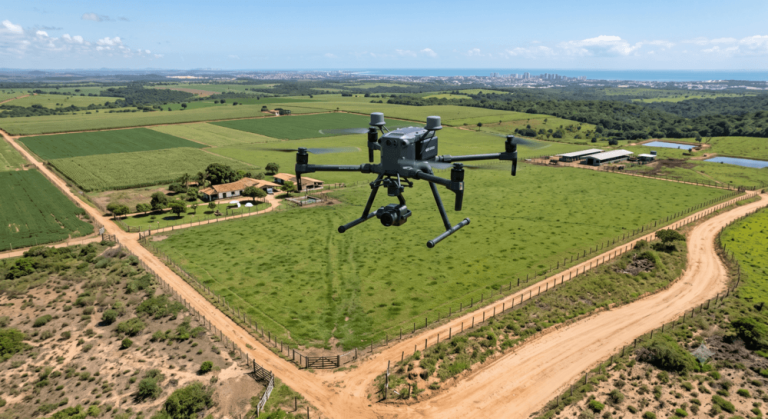 Agricultura com drones